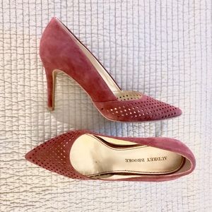 Audrey Brooke Suede D'Orsay Pump - 8.5